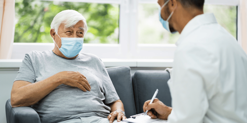A patient gets preventative treatment thanks to MySense AI alerts A patient gets preventative treatment thanks to MySense AI alerts