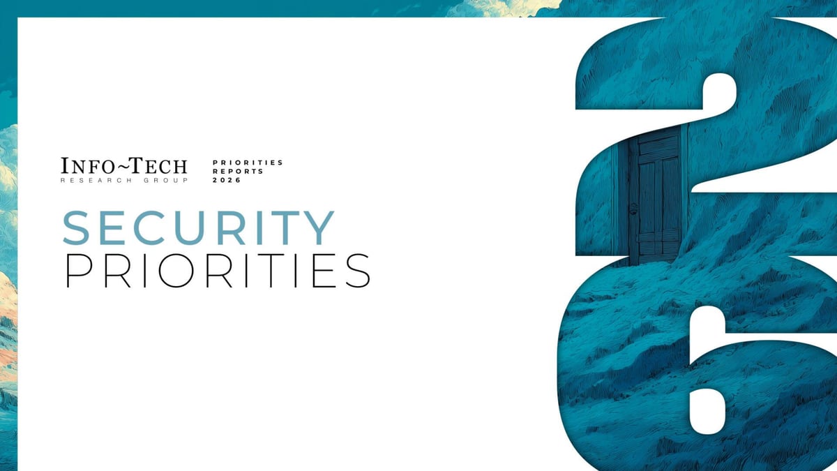 Info-Tech Research Group Secuity Priorities 2026