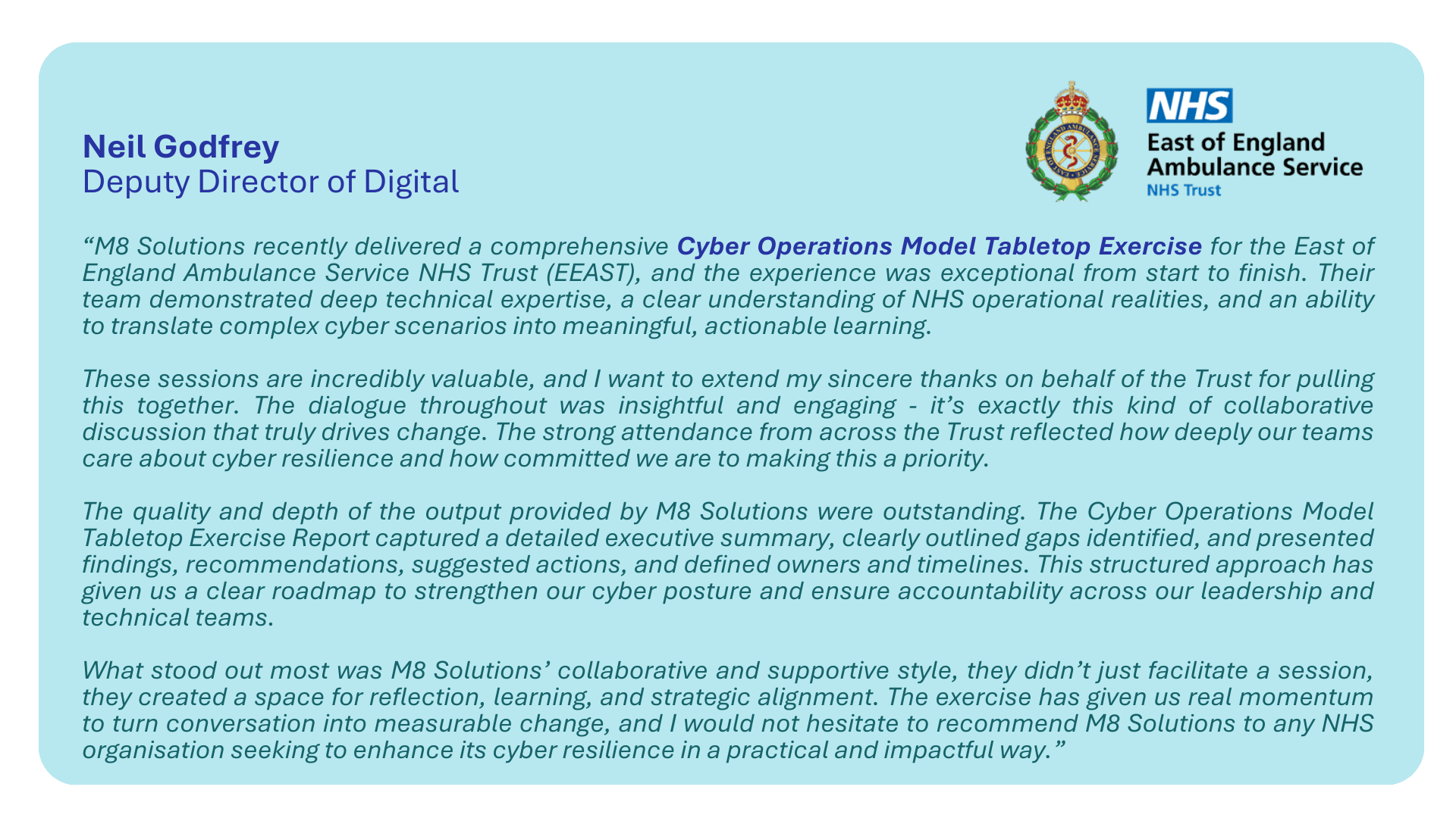 Tabletop Exercises: The Most Underused Cyber Assurance Tool in the NHS